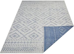 4260691789561 - Teppich FREUNDIN HOME COLLECTION Olympia Teppiche Gr B L 160 cm x 230 cm 5 mm 1 St grau (grau creme) Esszimmerteppiche