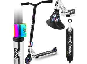 4260692717860 - KESSER® Stunt Scooter X-Limit-Pro 360° Lenkung Funscooter Stuntscooter mit Ständer ABEC 9 Kugellagern 110 mm PU Räder  Kickscooter Tretroller Cityroller Trick Roller für Kinder Erwachsene