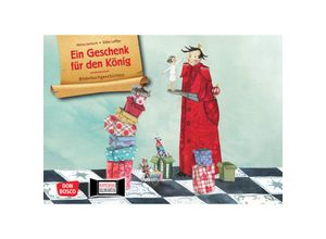 4260694920015 - Bilderbuchgeschichten für unser Erzähltheater   Ein Geschenk für den König Kamishibai Bildkartenset - Heinz Janisch Box