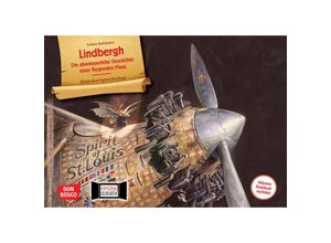 4260694920206 - Lindbergh Die abenteuerliche Geschichte einer fliegenden Maus Kamishibai Bildkartenset m 1 Beilage - Torben Kuhlmann Box