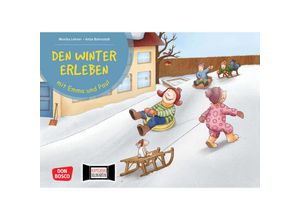 4260694920558 - Emma-und-Paul-Geschichten für unser Erzähltheater   Den Winter erleben mit Emma und Paul Kamishibai Bildkartenset - Monika Lehner Box