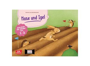 4260694921593 - Hase und Igel Kamishibai Bildkartenset - Die Gebrüder Grimm Box
