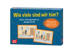 4260694921753 - Wie viele sind wir hier? Bildergeschichten zum Zählen und Rechnen lernen für Kinder von 3 bis 8 - Angela Gully Box