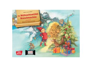 4260694921937 - Die Weihnachtswichtel-Wunschmaschine Kamishibai Bildkartenset - Betina Gotzen-Beek Box