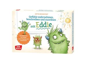 4260694922279 - Gefühle wahrnehmen beschreiben und zuordnen mit Eddie - Antje Bohnstedt Box