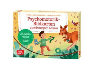 4260694922293 - Psychomotorik-Bildkarten zum bewegten Lernen m 1 Beilage