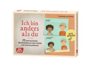 4260694922361 - Ich bin anders als du - Ich bin wie du 20 überraschende Wendebildkarten über Vielfalt und Gemeinsamkeiten - Constanze von Kitzing Box