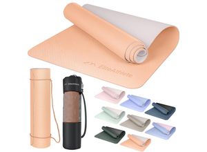 4260696120192 - EliteAthlete® Yogamatte - Apricot Ivory