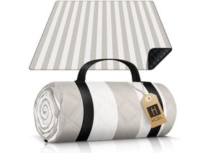 4260696120383 - HOEL Picknickdecke Beige-Ivory
