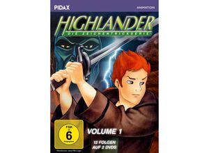 4260696734603 - Highlander - Die Zeichentrickserie Vol 1 (DVD)