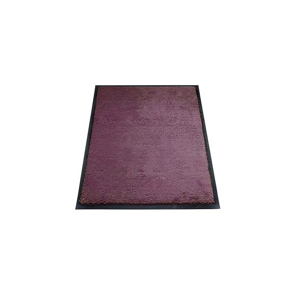 4260698250613 - Schmutzfangmatte miltex Eazycare Style eckig antistatisch UV-beständig waschbar High-Twist-Nylon & Niltrilgummi 600 x 850 mm purpurviolett