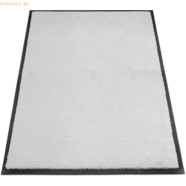 4260698251498 - Schmutzfangmatte miltex Eazycare Style eckig antistatisch UV-beständig waschbar High-Twist-Nylon & Niltrilgummi 800 x 1200 mm achatgrau