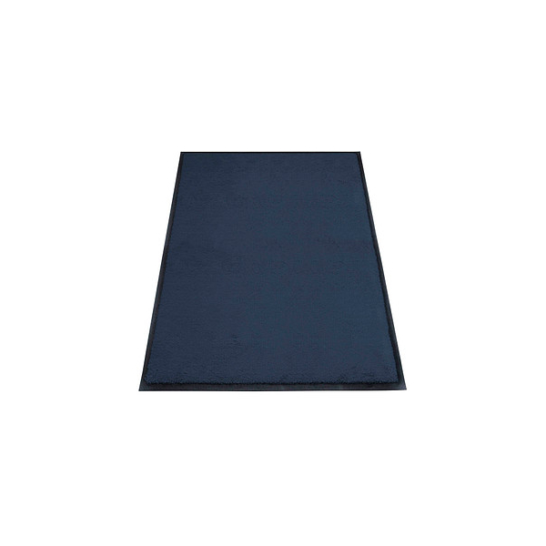 4260698251597 - Schmutzfangmatte miltex Eazycare Style eckig antistatisch UV-beständig waschbar High-Twist-Nylon & Niltrilgummi 800 x 1200 mm stahlblau