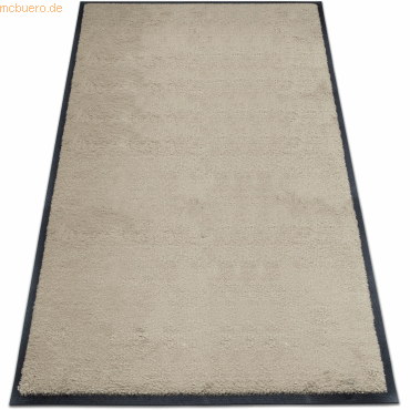 4260698251788 - Schmutzfangmatte miltex Eazycare Style eckig antistatisch UV-beständig waschbar High-Twist-Nylon & Niltrilgummi 850 x 1500 mm graubeige