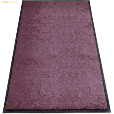 4260698251900 - Schmutzfangmatte miltex Eazycare Style eckig antistatisch UV-beständig waschbar High-Twist-Nylon & Niltrilgummi 850 x 1500 mm purpurviolett