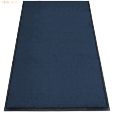 4260698252020 - Schmutzfangmatte miltex Eazycare Style eckig antistatisch UV-beständig waschbar High-Twist-Nylon & Niltrilgummi 850 x 1500 mm stahlblau