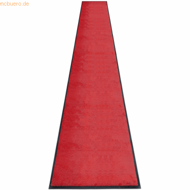 4260698252273 - Schmutzfangmatte Eazycare Style 85x300cm A16 Clear Red