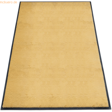 4260698252990 - Schmutzfangmatte miltex Eazycare Style eckig antistatisch UV-beständig waschbar High-Twist-Nylon & Niltrilgummi 1200 x 2000 mm sandbeige