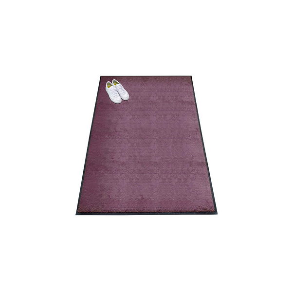 4260698253195 - Schmutzfangmatte miltex Eazycare Style eckig antistatisch UV-beständig waschbar High-Twist-Nylon & Niltrilgummi 1200 x 2000 mm purpurviolett