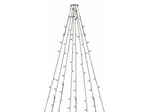 4260700651414 - Spetebo - led Weihnachtsbaum Lichterkette mit Timer - ca 200 cm Höhe - mit 176 led in warm weiß