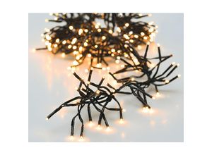 4260700651872 - Büschel Lichterkette warmweiß - 85 m   1152 LED - Deko Baum Beleuchtung mit Controller und Speicherchip - für Außen und Innen