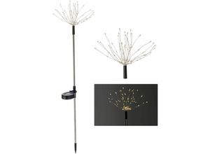 4260700652350 - Spetebo - led Solar Gartenstecker firework - 75 led - Solarleuchte mit biegsamen Drähten