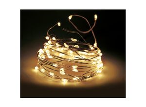 4260700656006 - Spetebo - led Draht Lichterkette mit Fernbedienung - 1190 cm   100 led - Timer Dimmer und 8 Funktionen