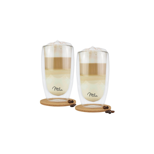 4260701352440 - Latte Macchiato Gläser Doppelwandige Latte XXLGläser 2er Set 4500 ml 4260701352440 2 Stück