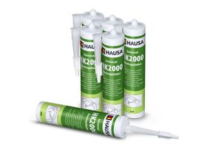 4260701481546 - Hausa - Baukleber Montagekleber HK2000 High-Tack 6 x 310ml - weiss