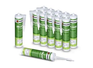 4260701481553 - Hausa - Baukleber Montagekleber HK2000 High-Tack 12 x 310ml - weiss