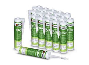 4260701481560 - Hausa - Baukleber Montagekleber HK2000 High-Tack 18 x 310ml - weiss