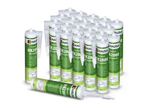 4260701481577 - Hausa - Baukleber Montagekleber HK2000 High-Tack 24 x 310ml - weiss