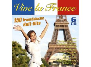 4260702761081 - Vive La France - 150 Französische Kult-Hits (6 CDs) - Various (CD)