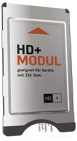 4260704120114 - HD PLUS CI+ Modul für 12 Monate (inkl HD+ Karte geeignet für HD und UHD für Satellitenempfang)