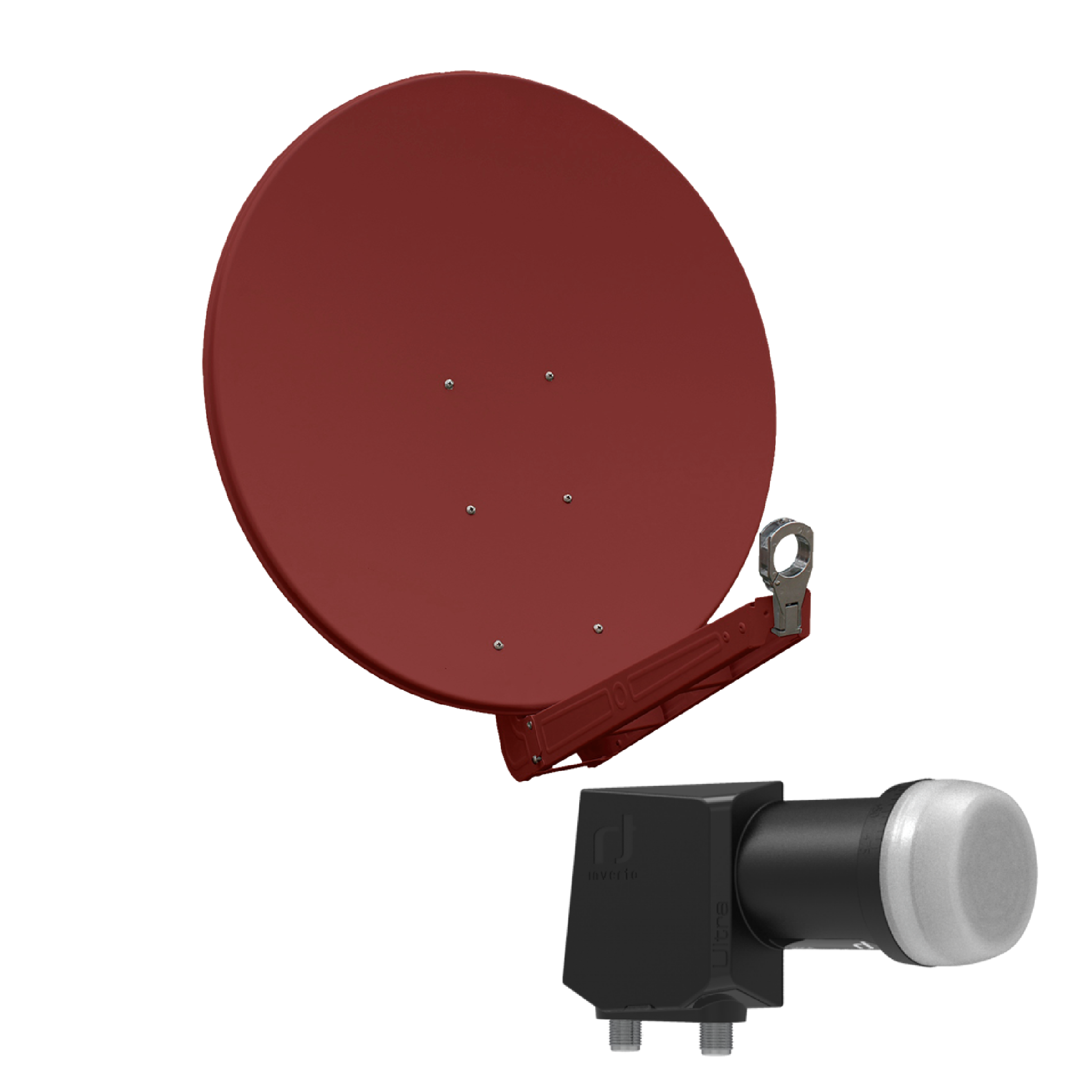 4260704120886 - OP 85 SE - Alu-Antenne - ziegelrot - 2 Teilnehmer