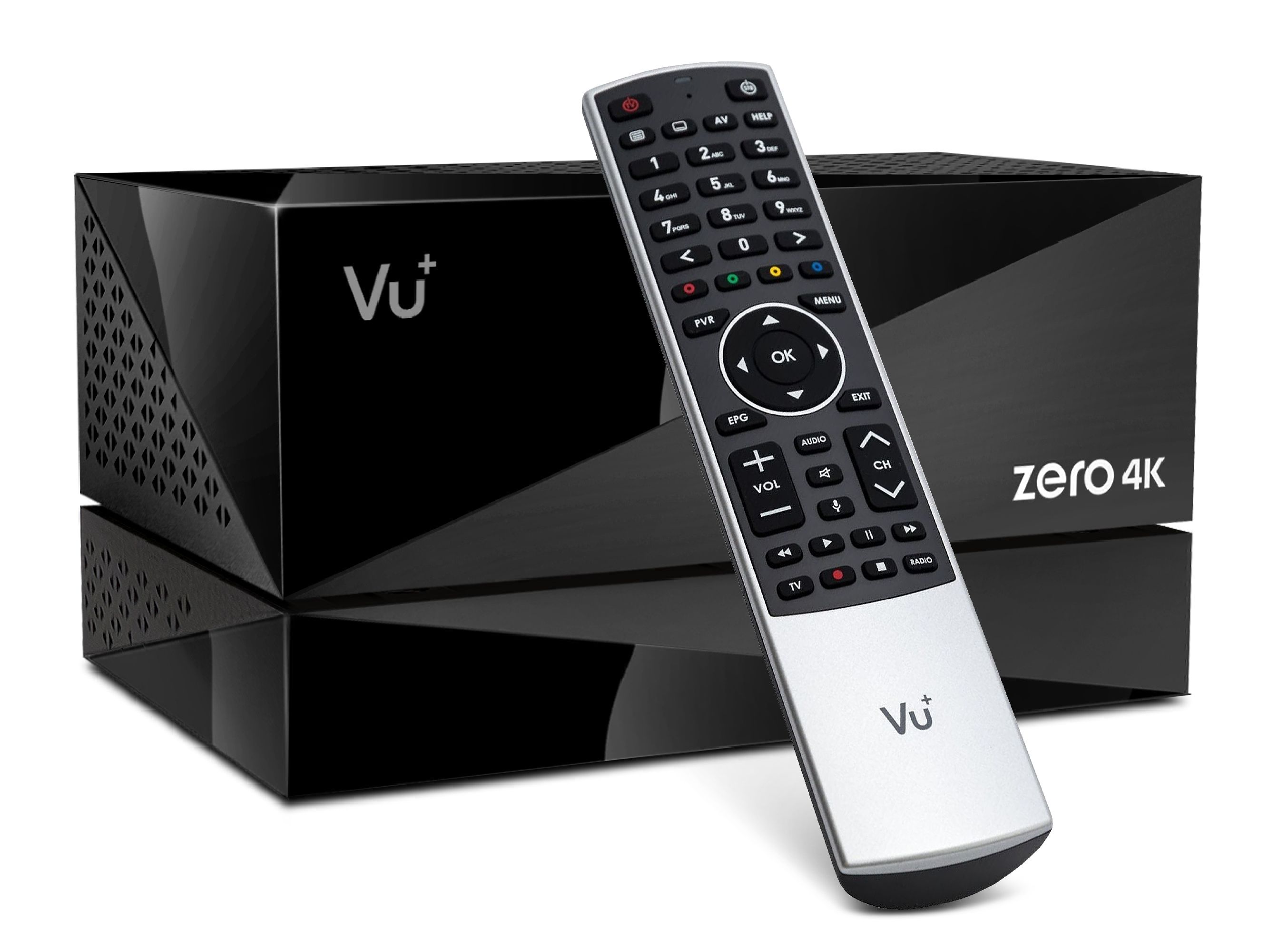 4260704121777 - VU+ Zero 4K BT 1x DVB-S2X MS Tuner Linux Receiver UHD 2160p - incl PVR-Kit ohne HDD