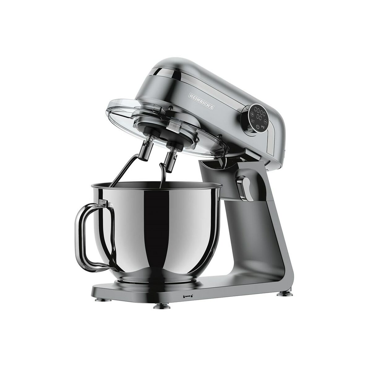 4260707282413 - Küchenmaschine Heinrichs HKM 8079 Silberfarben 1800 W 7 L 4260707282413 - Küchenmaschine Heinrichs HKM 8079 Silberfarben 1800 W 7 L