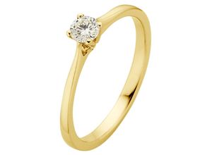 4260710532574 - Fingerring PHÖNIX Schmuck Geschenk Gold 333 Damenring Solitär LIEBE Fingerringe Gr 48 023 ct SI = kleine Einschlüsse Gelbgold 333 20 mm gelb (gelbgoldfarben) Damen Fingerringe Goldring mit oder ohne Brillant - Made in Germany