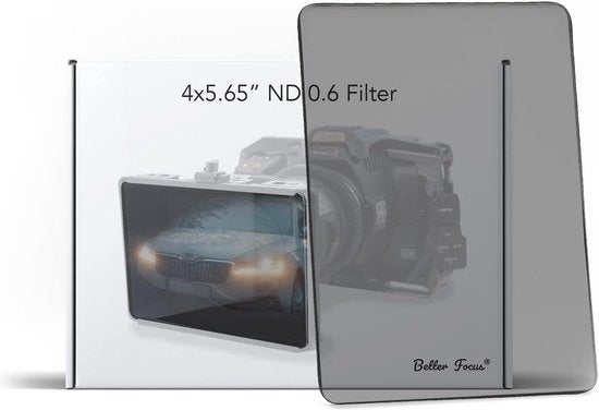 4260720226869 - 4x565 Kinofilter für Matte Box - ND 06 - wasser- und ölabweisend