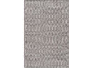 4260720623286 - Payé - Teppich - Baumwolle - Cream Blau - Boho Wohnzimmer Flur Läufer 130 x 190 cm