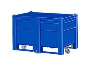 4260727740122 - Palettenbox mit 4 Rollen geschlossen 500 l 4260727740122 - Palettenbox mit 4 Rollen geschlossen 500 l