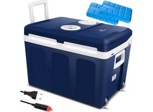 4260729114259 - KESSER® 40L Kühlbox mit Rollen zum Warmhalten und Kühlen thermo-Elektrische Kühlbox 12 Volt und 230 Volt Mini-Kühlschrank Thermobox für Auto Boot und Camping EEK A++ mit ECO Modus 4260729114259 - KESSER® 40L Kühlbox mit Rollen zum Warmhalten und Kühlen thermo-Elektrische Kühlbox 12 Volt und 230 Volt Mini-Kühlschrank Thermobox für Auto Boot und Camping EEK A++ mit ECO Modus