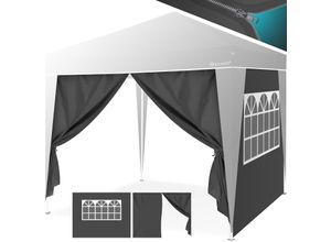 4260729114334 - KESSER® 2X Seitenwand für Pavillon 3x3m - Faltpavillon Pop Up klappbar platzsparend verstaubar