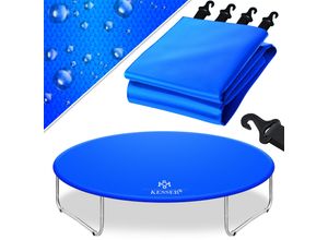 4260729116352 - KESSER® Trampolin Abdeckung Ø 244 305 366 427 cm Regenabdeckung wetterfest reißfest & UV-beständig Outdoor Wetterschutzplane Trampolinschutz Abdeckplane