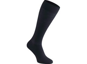 4260729330185 - Stützkniestrümpfe FUSSGUT Vital- und Reisestrümpfe Socken Gr 3 (42 43 44) blau (marine) Reiseaccessoires Wollmischung