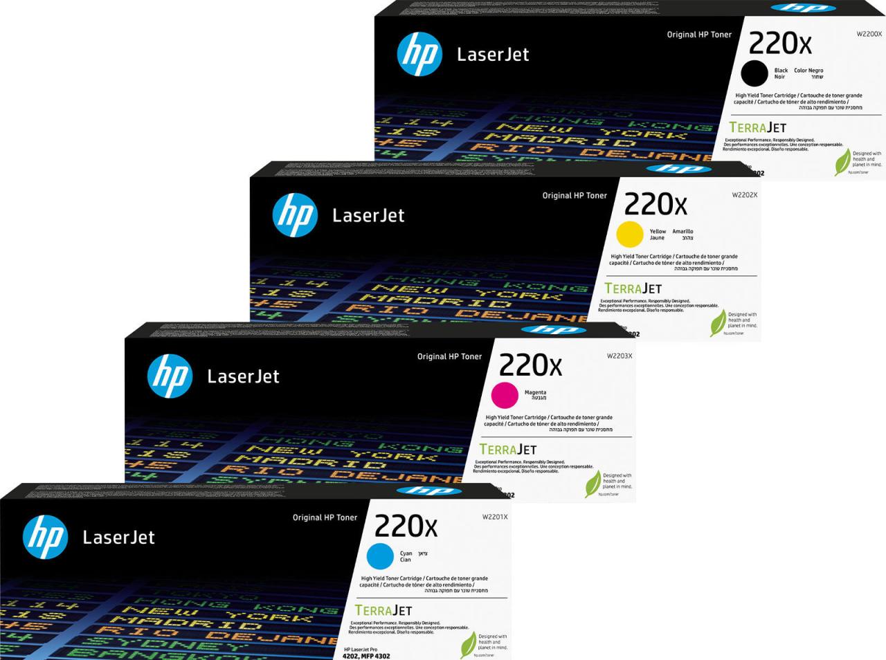 4260730617442 - HP Original 220X Toner - 4er Multipack