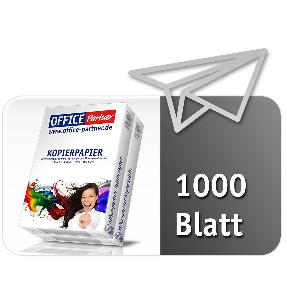 4260730618142 - OFFICE Partner Premium Kopierpapier weiß - DIN A4 80g m² - 1000 Blatt