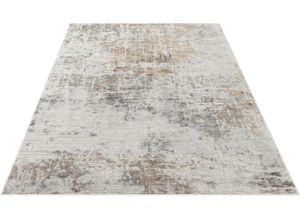 4260731881538 - Designteppich ELLE DECORATION Chameis Teppiche Gr B L 200 cm x 290 cm 4 mm 1 St beige (beige kupfer) Esszimmerteppiche Viskose Vintage Look Seiden Optik Wohnzimmer Schlafzimmer Teppich