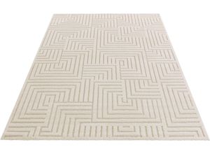 4260731882740 - Designteppich ELLE DECORATION Manipu Teppiche Gr B L 80 cm x 150 cm 14 mm 1 St beige (creme) Esszimmerteppiche