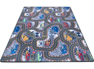 4260731887097 - Kinderteppich HANSE HOME Spielteppich Kinder Teppiche Gr B L 160 cm x 240 cm 65 mm 1 St grau Kinder Kinderzimmerteppiche